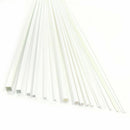 48 x Styrene ABS Round and Square Rod Pipes Tubes ABS00