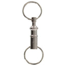 Detachable Heavy Duty Dual Key Ring Safety Key chain Pull Apart Snap Gift JCZZ