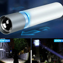 Multi-Function Mini Usb Charging Glare COB Flashlight 1800Mah Aluminum VBO