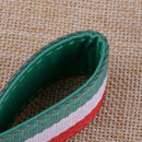 Italy Key Strap Keychain PU Leather Keyring Italian Flag