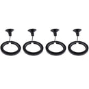 4 x Duable & Environmentally-Friendly Fish Feeding Square - Plastic Aquarium