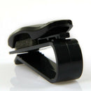 Black Multifunctional Sunglasses Visor Clip glasses Car Holder 6.7cm x3.1cm