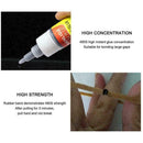 Mighty Tire Repair Glue Fast Repair and Curing Water-proof Long-lasting Glu E7O0