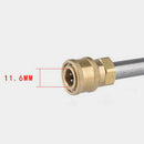 Pressure Washer Adapter Extension 1/4in Foam Pot Converter for Gemi PA10