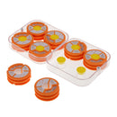 8pcs Double-Shaft Fishing Main Line Bobbin Spools Carp Fishing Rigs Spools