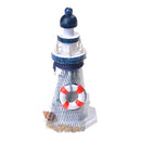Wooden Nautical Lighthouse Beacon Tower Mediterranean Sea style Decor Crafts