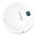 Robot Cleaner USB Rechargeable 1600Pa for Hardwood/Tile Floor/Carpet White