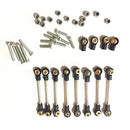 Metal Upgrade Pull Rod+Base Set For WPL B1 B24 B16 C14 C24 RC Truck Car DIY Kit