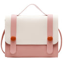 Fresh And Versatile Crossbody Bag Ladies Handbag And Flip Shoulder Bag Pink