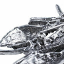 Black alloy Lobster Brooch Pin Animal Shaped Fashion Jewelry Costume Access Q5U6