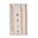 Knitting Mold Silicone Fondant  Knitting Sweater Texture Relief Moulds vzTSAUT3C