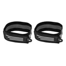 Bicycle Safety Ankle Leg Strap Cycling Running Riding Pants Band Leg Strap Black