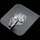 Adhesive Hooks Wall Hooks Heavy Duty Stick on Strong Waterproof Ceiling Han Z9L1