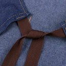 Aprons Cowboy Simple Antifouling Uniform Unisex Denim Aprons for Women Men' N4Y6