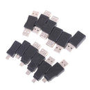 12x Different Type OTG USB Male to Female Micro USB Mini Adapter Converter LJ