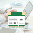 1PC AX3000H PCI-E WiFi 6 Wireless Card 2.4/5G 802.11ac/ax BT5.0 MU-MIMO B8H4