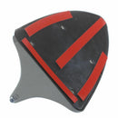 Car Shark Fin Shaped Adhesive Antenna Ornament Dark Gray