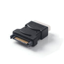 15Pin Sata Serial ATA Male to Molex IDE 4 Pin Female M-F Hard Drive AdapterS Ew