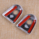 2pcs ABS Inner Door Lock Pin Cover Trim Fit For Mercedes-Benz Vito W447 14-18