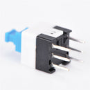 20pcs 7*7mm PCB 6 Pin Push Tactile Power Micro Switch Self Lock On/Off Z