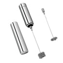 Electric Milk Frother Drink Foamer Whisk Mixer Stirrer Eggbeater mit 2 Heads