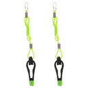2pc Downrigger Release Clip 17" Leader Trolling Mini Power Grip Release Clip