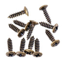 50x Pickguard Mounting Screws for ST SQ Replacement Parts Bronze 3x12mm