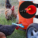 Chicken Drinking Cups Quail Water Bowls Bird Plastic Animal Cage Feeder 1pc S5O4