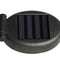 2pcs Color-changing LED Solar Lamp Waterproof Garden Light (Cylindrical)