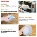 Silicone Storage Covers, 4 Pack of Various Sizes Silicone Stretch Lids for  Q5I8