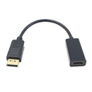1080P DP Display Port Male to HDMI Female Converter Adapter Cable Cord Wire
