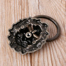 10 Pcs 40 x 67mm Dresser Drawer Cabinet Door Ring Lion Head Pull Handle Knob New