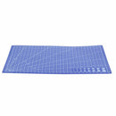 A4 Grid Lines Cutting mat Craft Card Fabric Leather Paper Board 30*22cm Blu