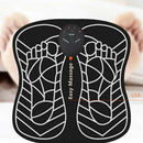 Electric Foot Massager Mat, Foot Muscle Stimulator Massage Pad Rechargeable