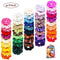50pcs Velvet Scrunchies Women Elastic Hairband Hair Rings Ponytail Holder A
