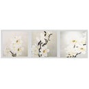 Modern Oil Painting Art Painting White Flower on Canvas Wall Art 30x30cm