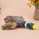 Cute Pet Puppy Chew Squeaker Squeaky Plush Sound Wild Duck for Dog Cat Play Toys