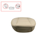 Universal Beige PU leather Deluxe Car Front Seat Cover Breathable Seat Cushion