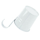 Flower Pot, Hanging Flower Pots, Garden Pot Balcony Planters Metal Bucket F L9R1