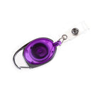 Elliptic Recoil ID Badge Lanyard Retractable Reel Tag Key Card Holder Belt  LJ