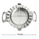 Stainless Dumpling Maker Machine Diy 2-In-1 Plate Press Pastry Tool P2S2