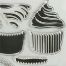 Cupcakes DIY Transparent Silicone Clear Stamps Scrapbooking Album Cards Decor3C