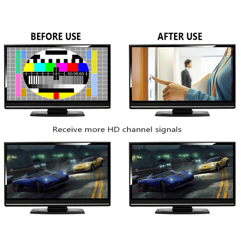 With Amplifier Indoor Antenna Signal Booster Receiver Broadcast For Digital TV