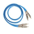 Dual RCA to RCA Audio/Video AV Cord for HDTV/DVD/VCR Stereo Audio Cable Cold