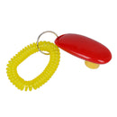 Training Clicker i click clickers with wrist band strap - RED & GREEN, for
