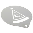 6pcs/lot Stainless Steel Metal Chocolate DIY Coffee Art Mould Coffee StenS Gw