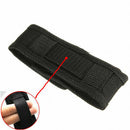 2pcs 13cm Black Nylon Holster Holder Belt Pouch Case Bag for LED Flashlight