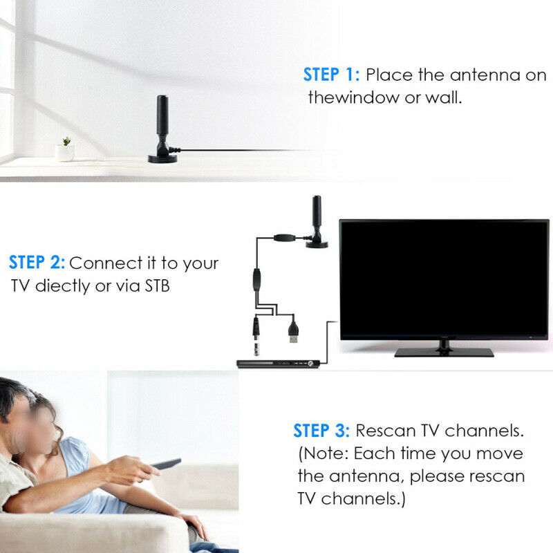 New Indoor Gain 22dB Digital CMMB / DVB-T / DMB-T Aerial Antenna For T CKH