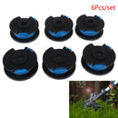 6Pack Auto FeedLine String Trimmer Replacement Spool kit For Ryobi 18V 24V 40VBX