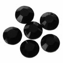 Blcck 1000-Piece Flat Back Brilliant 14-Cut Round Rhinestones, 4mm